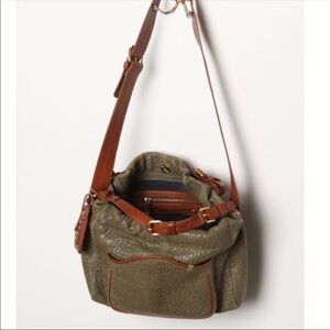 Shuler & Sons (Antho)Manzanilla Green Hobo Bag. P/A1070/